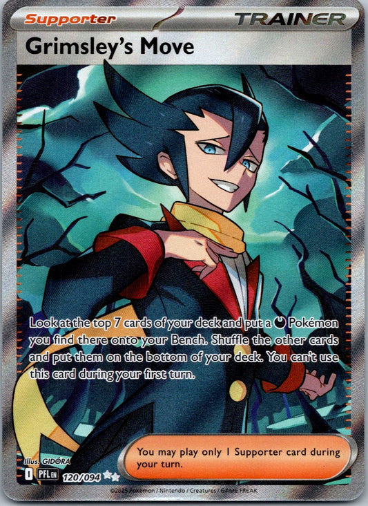 Pokemon Grimsley's Move 120/094 Ultra Rare NM