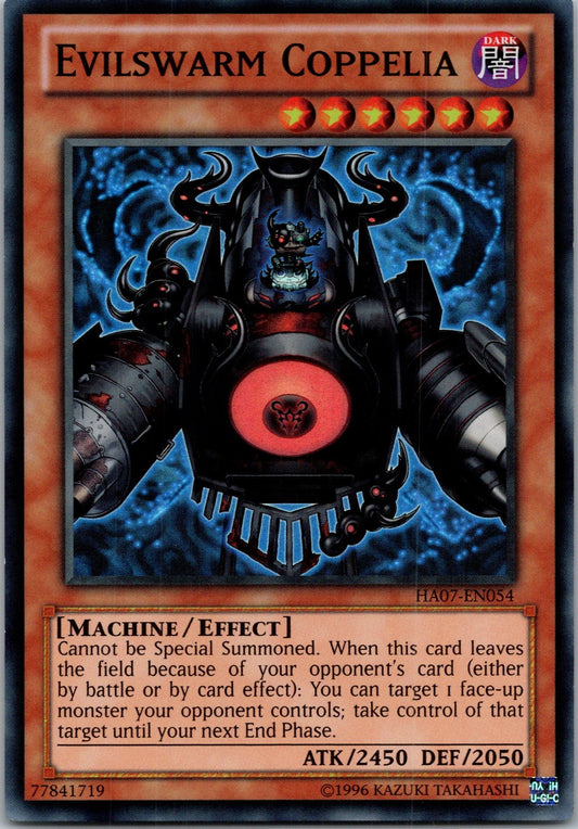 Yugioh Evilswarm Coppelia HA07-EN054 Super Rare NM