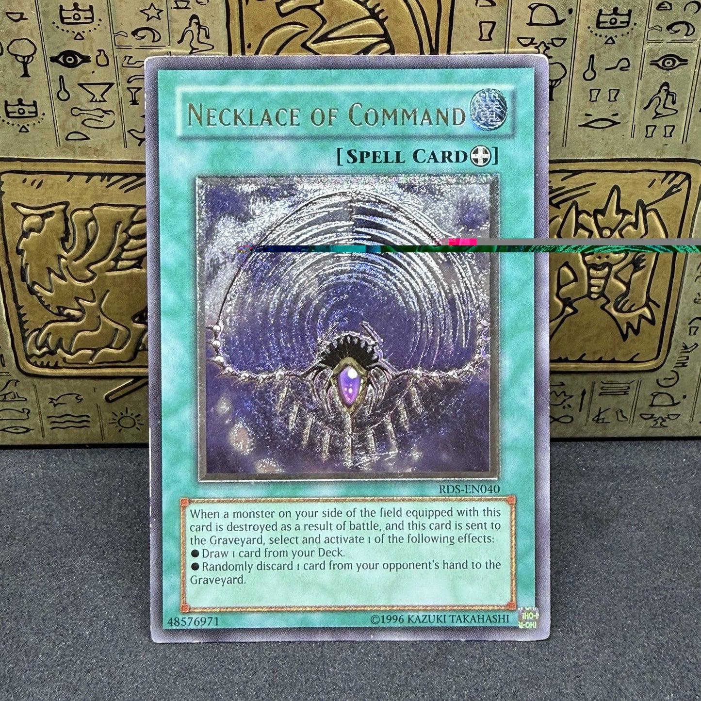 Yugioh Necklace of Command RDS-EN040 Ultimate Rare Unlimited LP