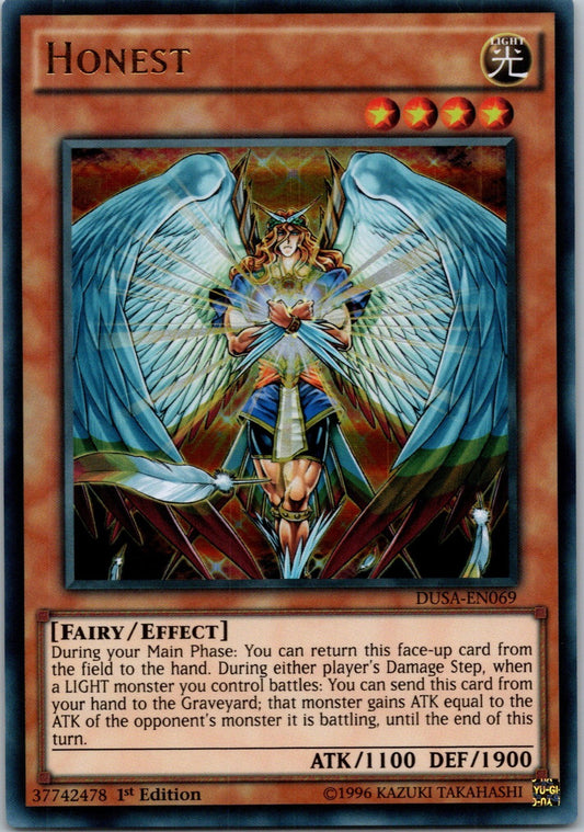 Yugioh Honest DUSA-EN069 1st Edition Ultra Rare NM