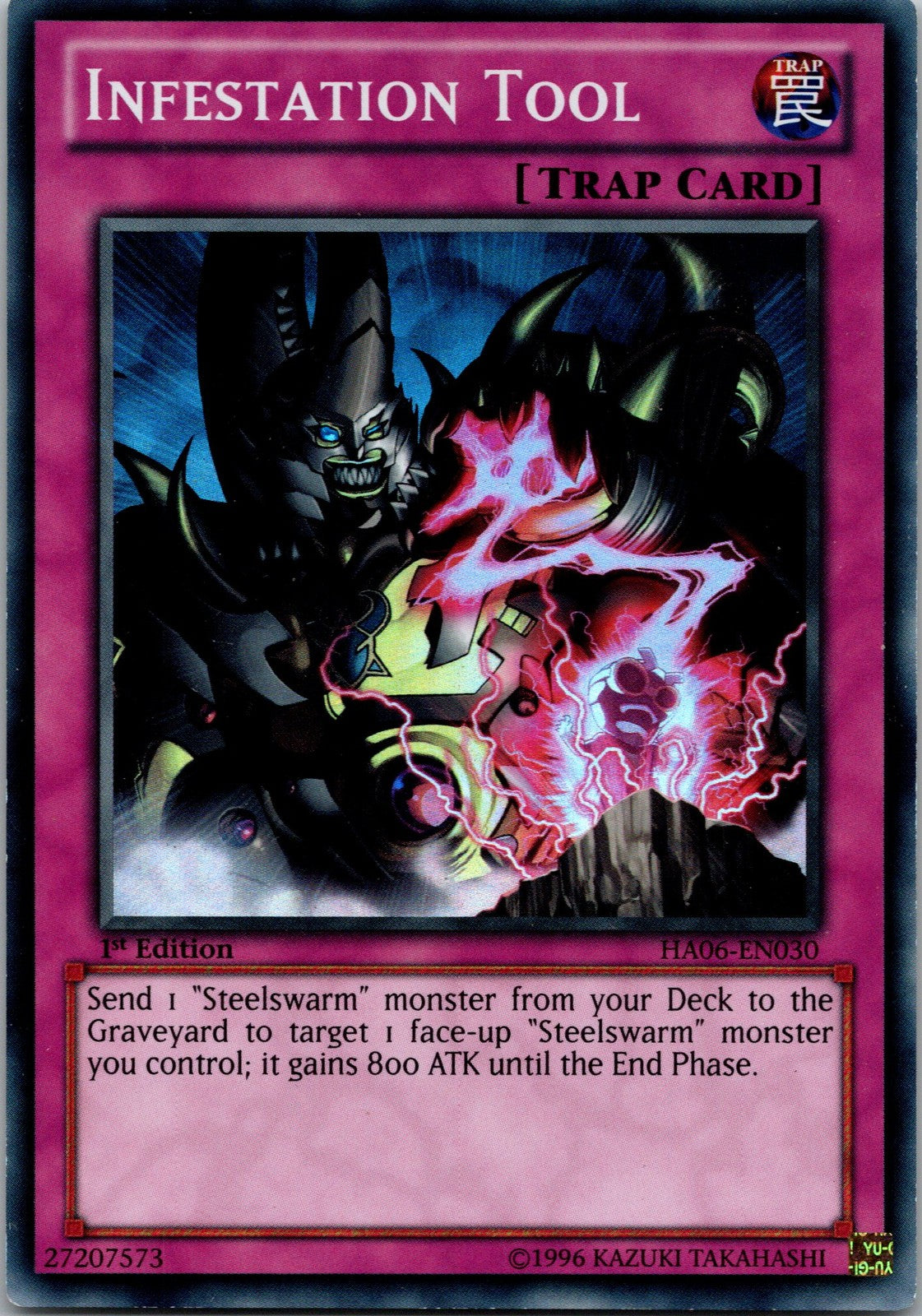 Yugioh Infestation Tool HA06-EN030 1st Edition Super Rare NM