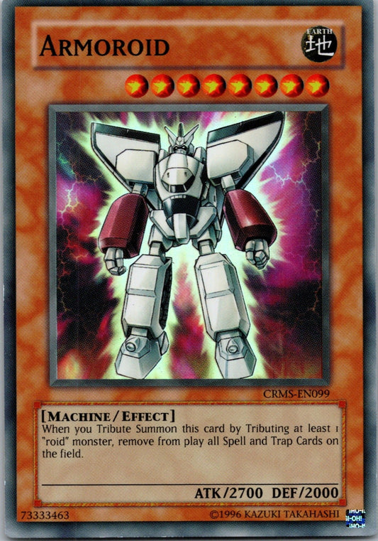 Yugioh Armoroid CRMS-EN099 Super Rare NM