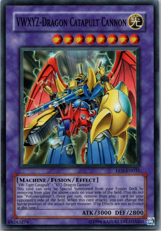 Yugioh VWXYZ-Dragon Catapult Cannon EEN-EN031 Super Rare NM