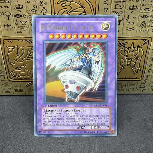 Yugioh UFOroid Fighter CRV-EN034 Ultra Rare 1st Edition NM