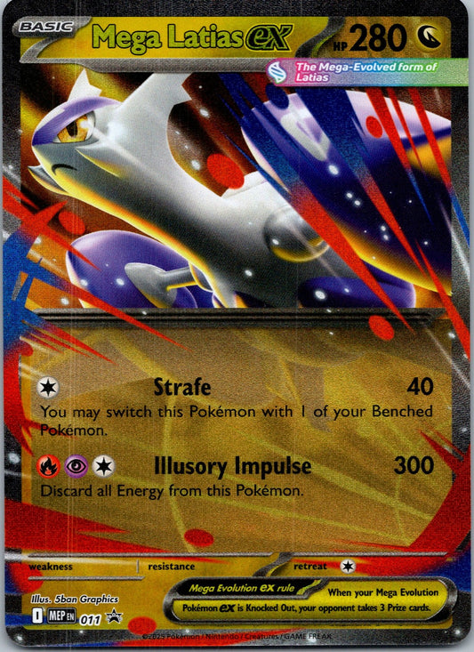 Pokemon Mega Latias ex 011 Double Rare NM