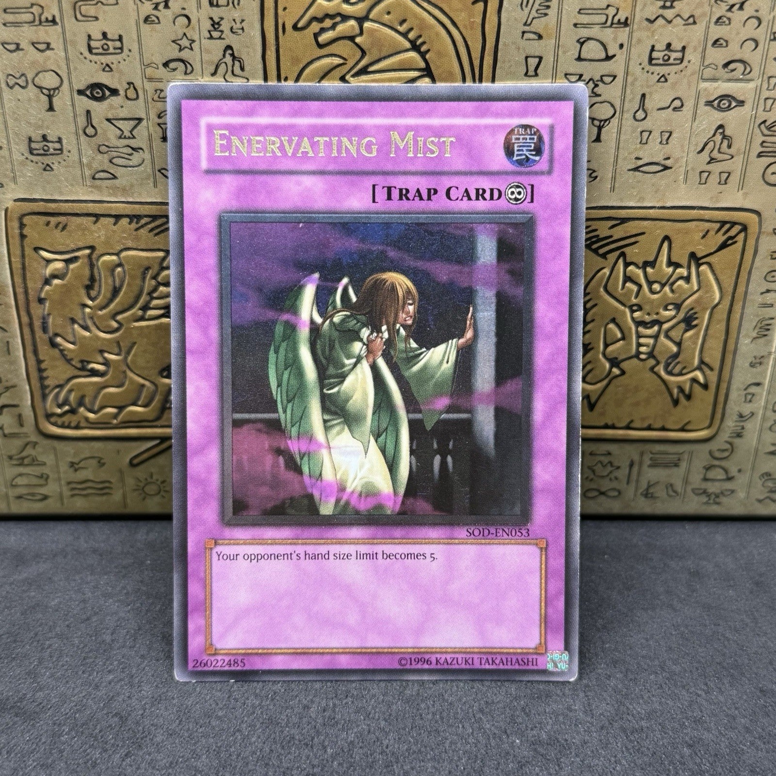 Yugioh Enervating Mist SOD-EN053 Ultimate Rare LP