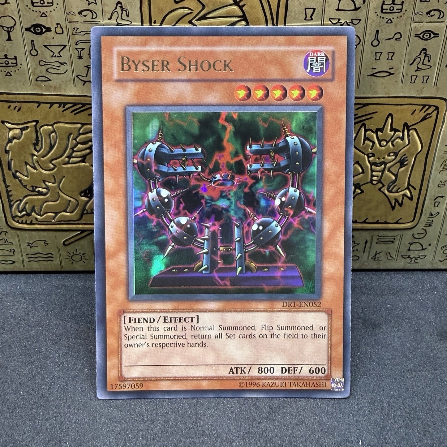 Yugioh Byser Shock DR1-EN052 Ultra Rare NM