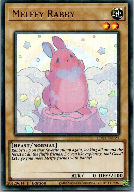 Yugioh Melffy Rabby LDS1-EN121 1st Edition Ultra Rare NM