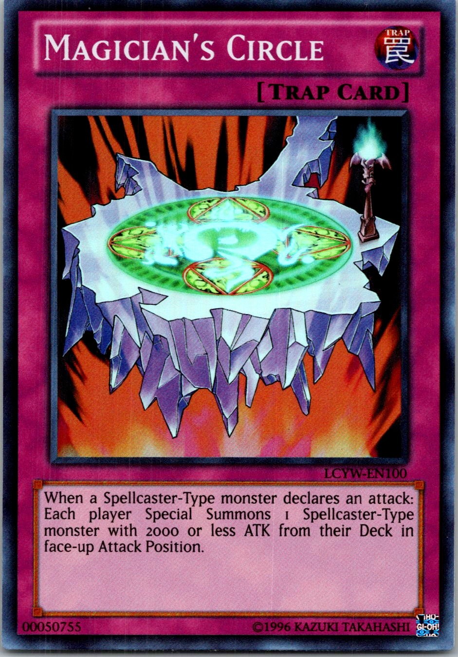 Yugioh Magician's Circle LCYW-EN100 Super Rare NM