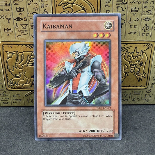Yugioh Kaibaman WC5-EN002 Super Rare NM