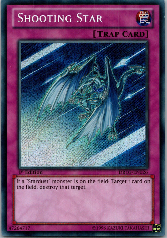 Yugioh Shooting Star DRLG-EN026 1st Edition Secret Rare NM