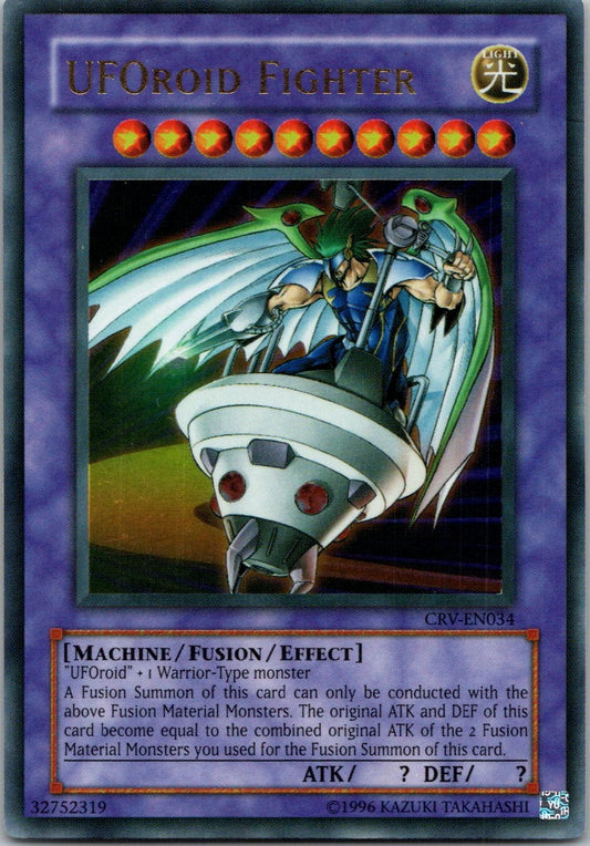 Yugioh UFOroid Fighter CRV-EN034 Ultra Rare NM