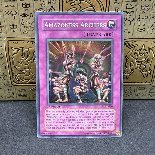 Yugioh Amazoness Archers MFC-096 1st Edition Super Rare NM