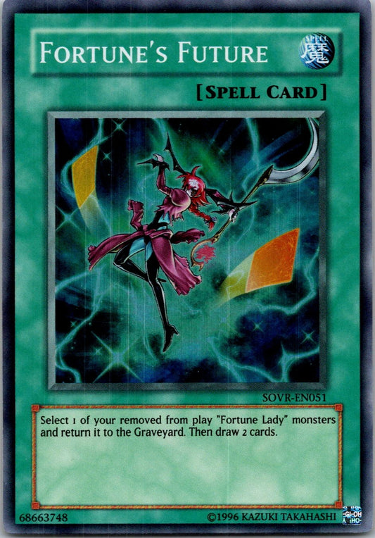Yugioh Fortune's Future SOVR-EN051 Super Rare NM
