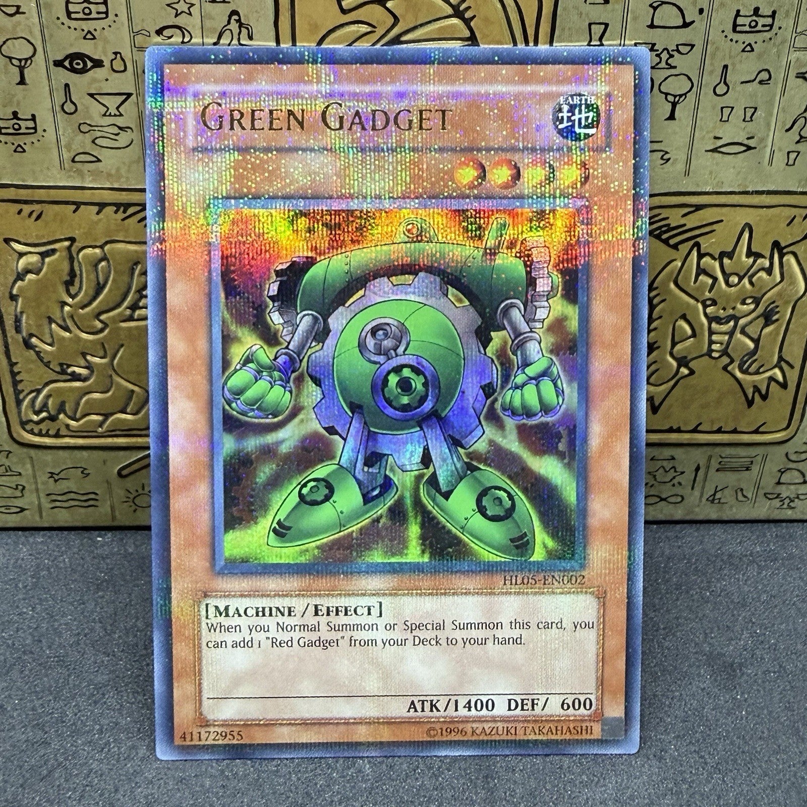 Yugioh Green Gadget HL05-EN002 Parallel Rare NM