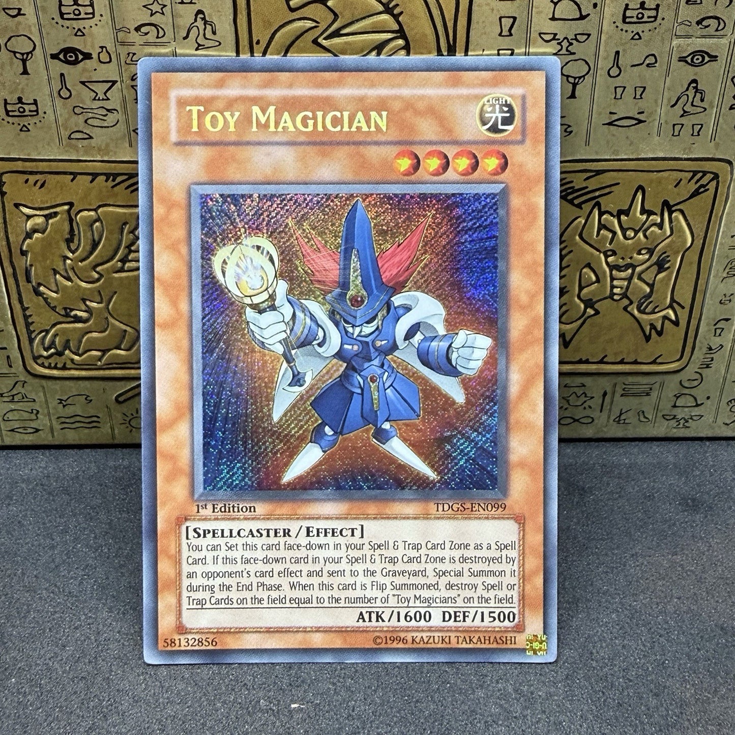 Yugioh Toy Magician TDGS-EN099 1st Edition Secret Rare LP
