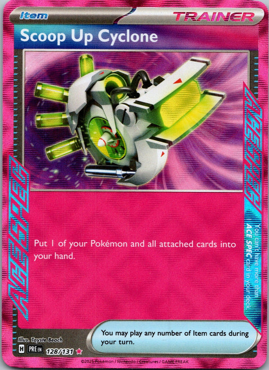 Pokemon Scoop Up Cyclone 162/167 ACE SPEC Rare NM