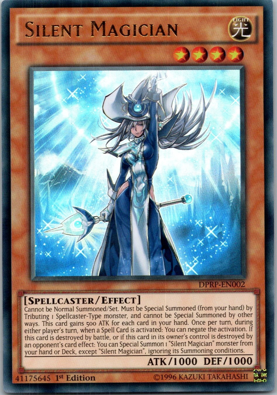 Yugioh Silent Magician DPRP-EN002 1st Edition Ultra Rare NM