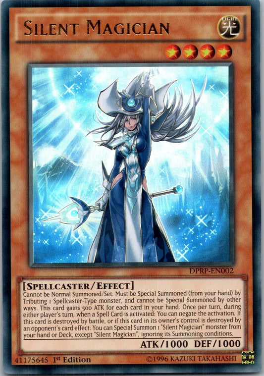 Yugioh Silent Magician DPRP-EN002 1st Edition Ultra Rare NM