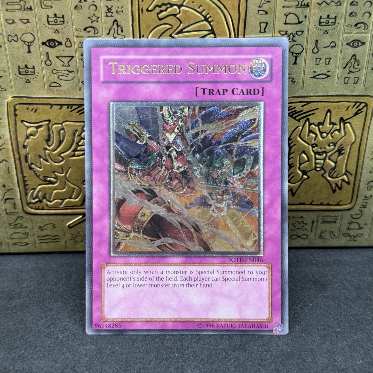 Yugioh Triggered Summon FOTB-EN046 Ultimate Rare MP