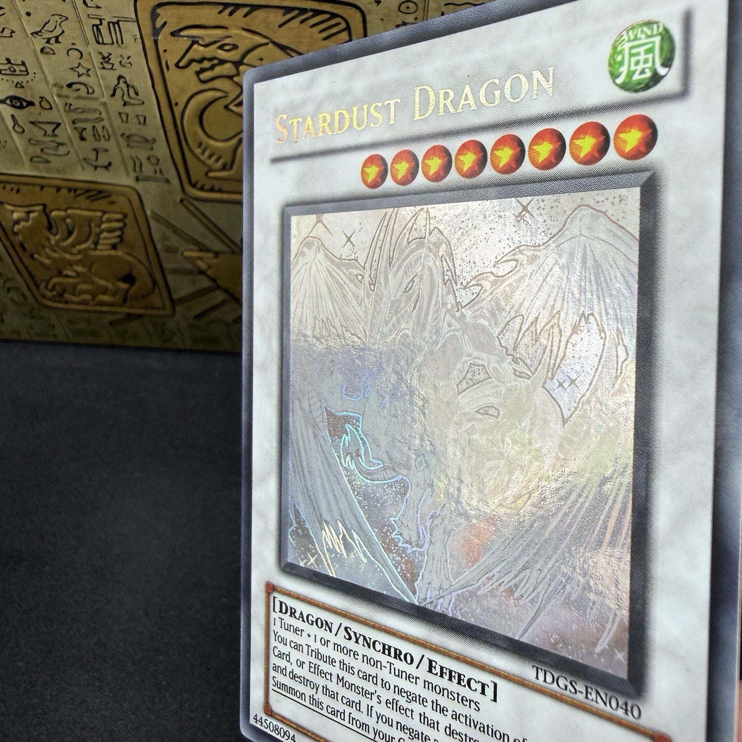 Yugioh Stardust Dragon TDGS-EN040 Ghost Rare NM