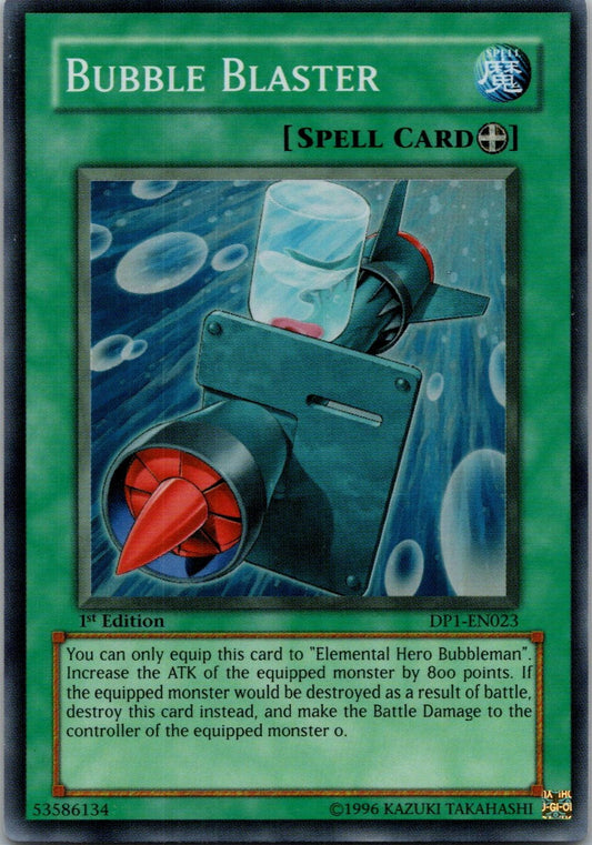 Yugioh Bubble Blaster DP1-EN023 1st Edition Super Rare NM
