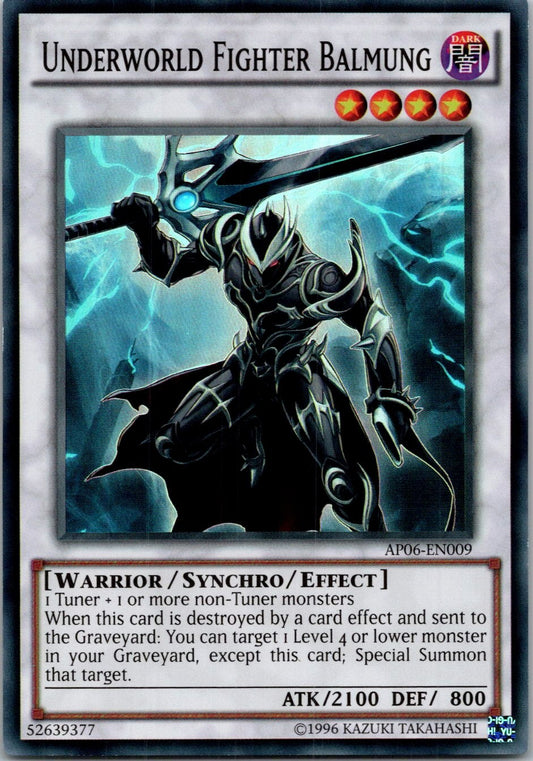 Yugioh Underworld Fighter Balmung AP06-EN009 Super Rare NM