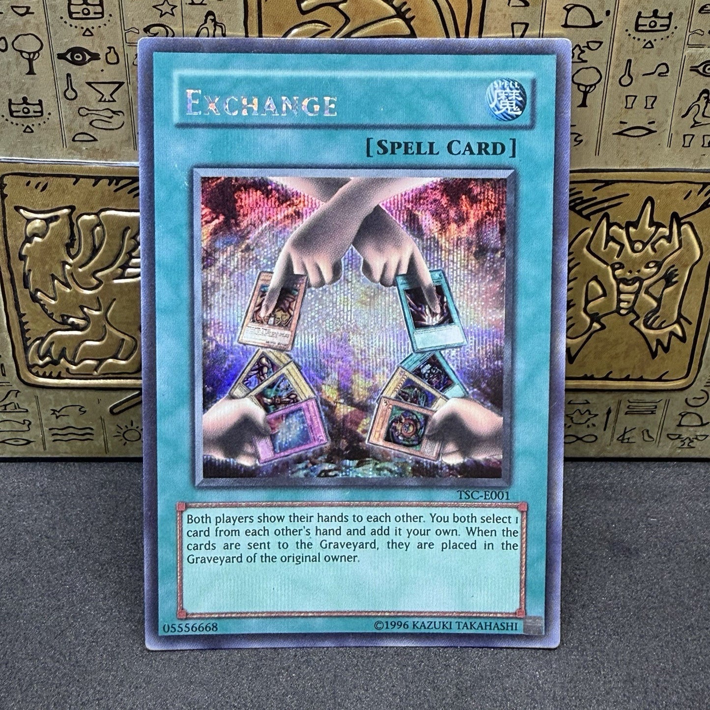 Yugioh Exchange TSC-E001 Prismatic Secret Rare NM