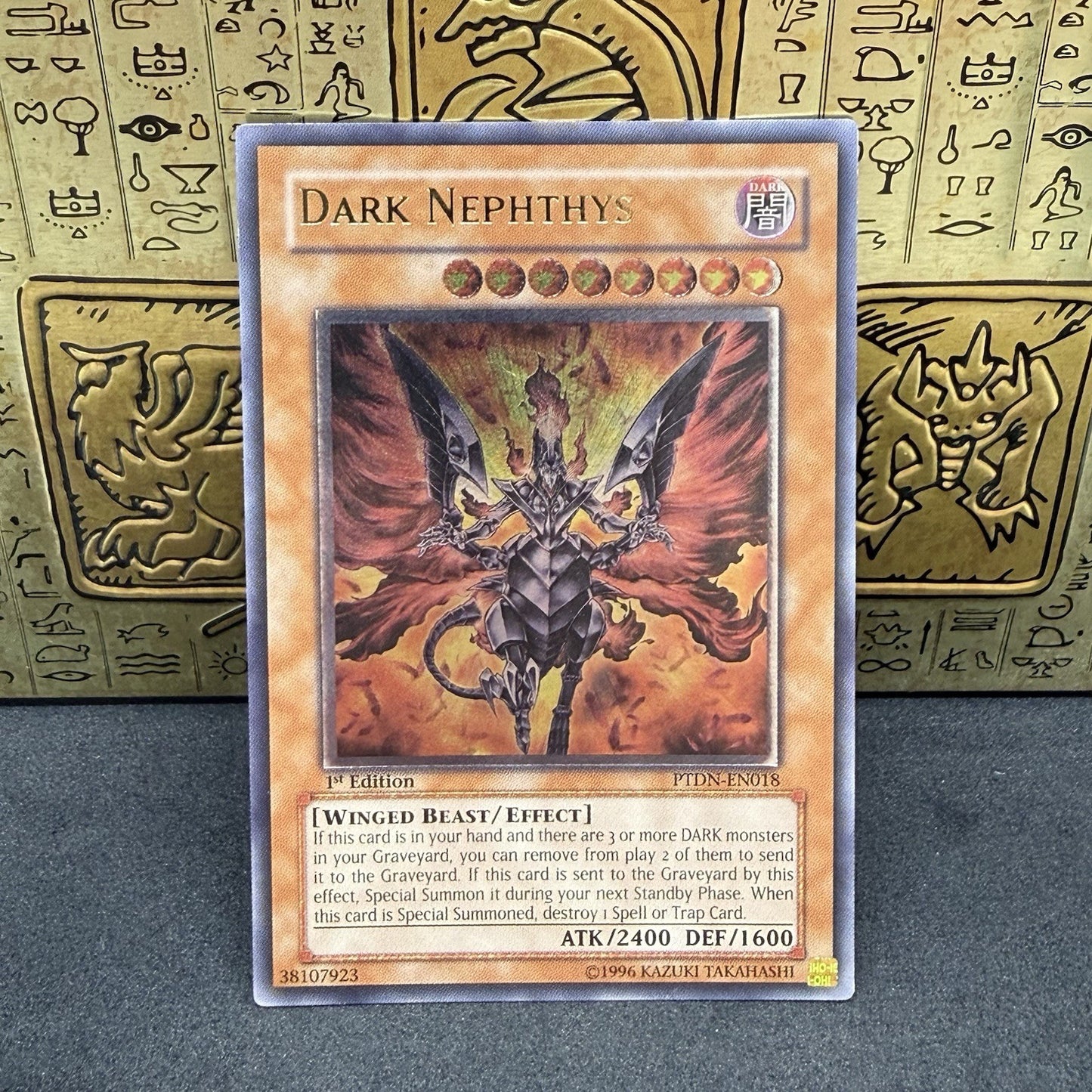 Yugioh Dark Nephthys PTDN-EN018 Ultimate Rare 1st Edition NM