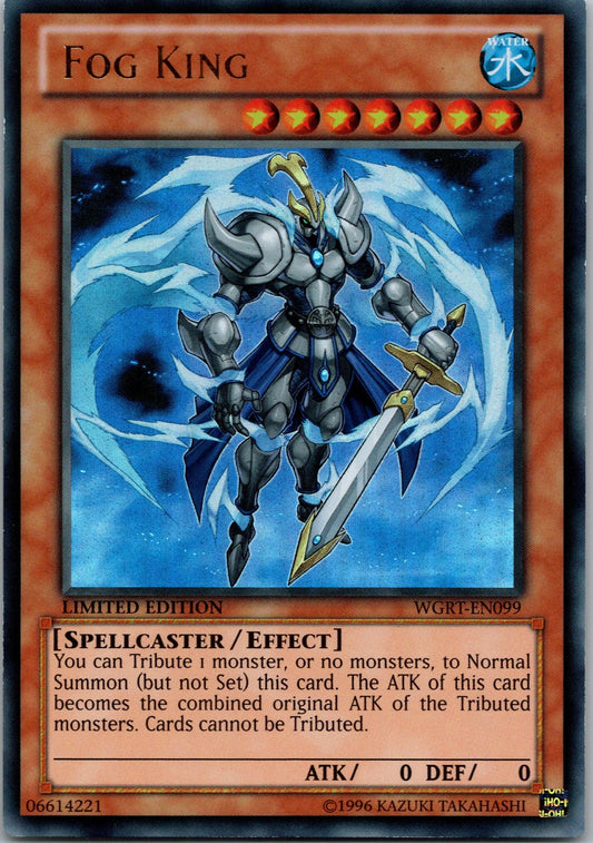 Yugioh Fog King WGRT-EN099 Limited Edition Ultra Rare NM