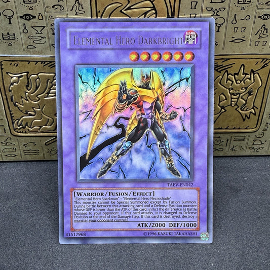 Yugioh - Elemental Hero Darkbright TAEV-EN042 Ultra Rare