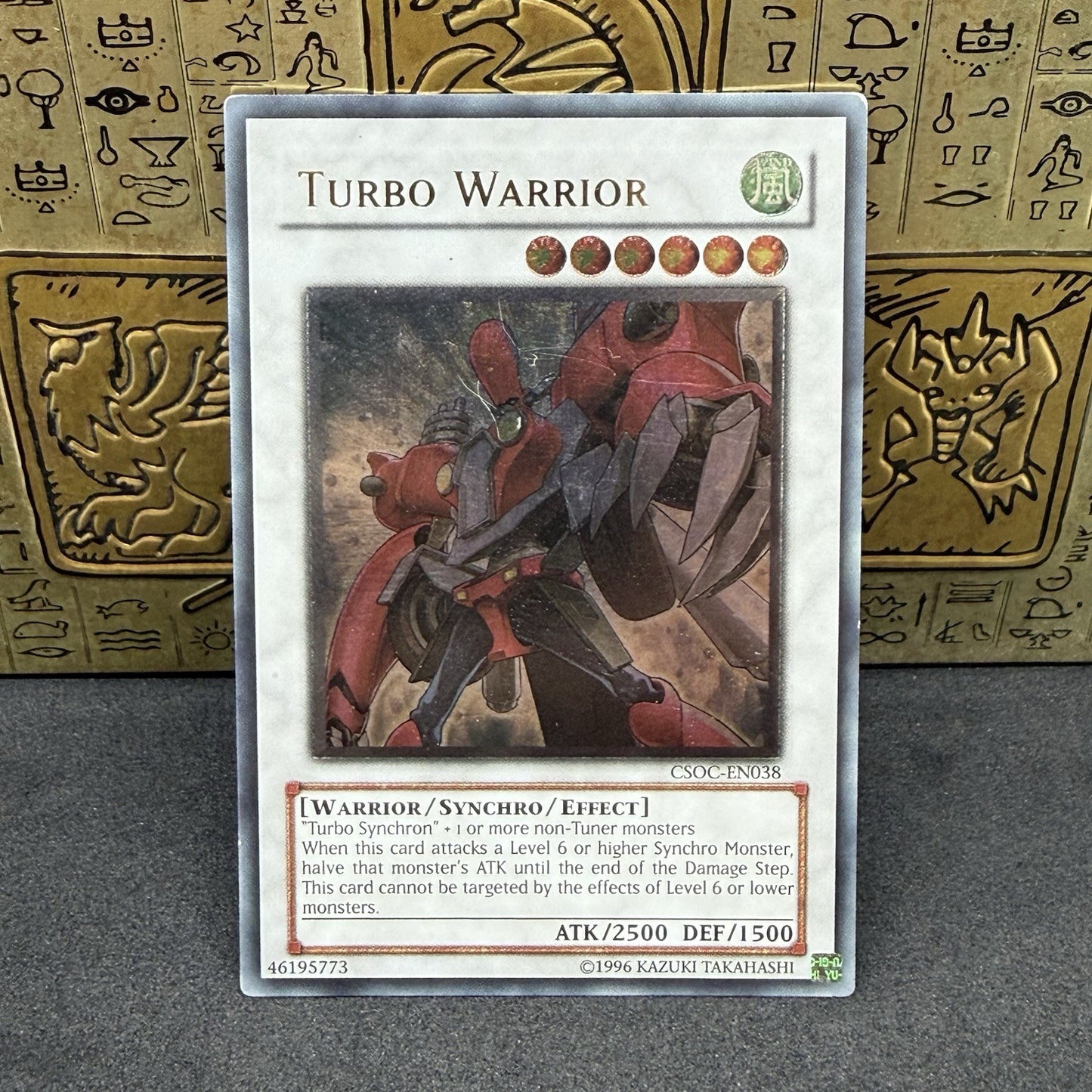 Yugioh Turbo Warrior CSOC-EN038 Ultimate Rare LP