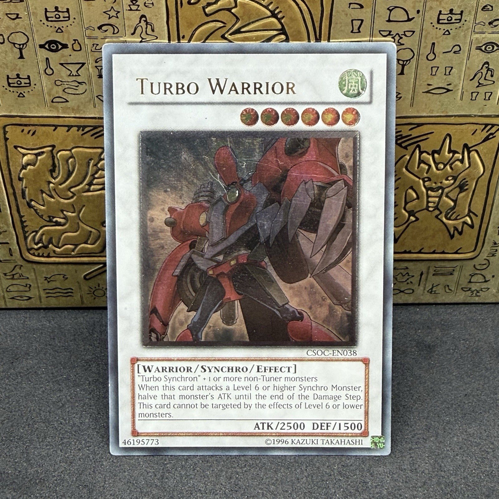 Yugioh Turbo Warrior CSOC-EN038 Ultimate Rare LP