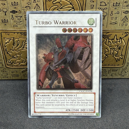 Yugioh Turbo Warrior CSOC-EN038 Ultimate Rare LP