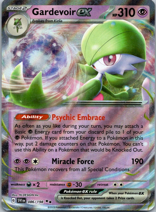 Pokemon Gardevoir ex 029/091 Double Rare NM