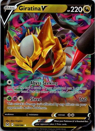 Pokemon Giratina V 130/196 Ultra Rare NM