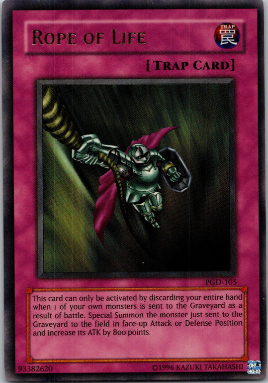 Yugioh Rope of Life PGD-105 Ultra Rare NM